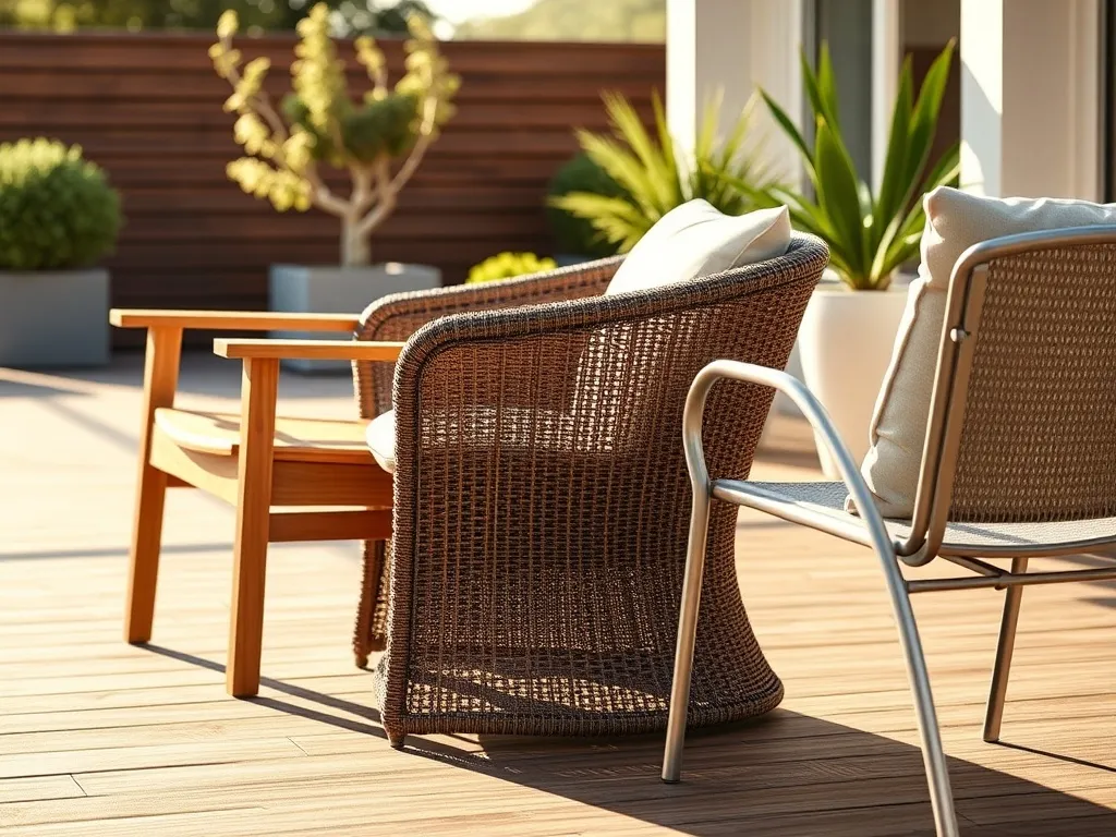 Z jakiego materiału wybrać najlepsze meble ogrodowe na taras?